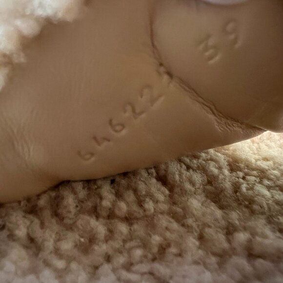 GUCCI Wool Slide Sandals - EXCELLENT CONDITION Size EU39/US9 - Picture 9 of 11